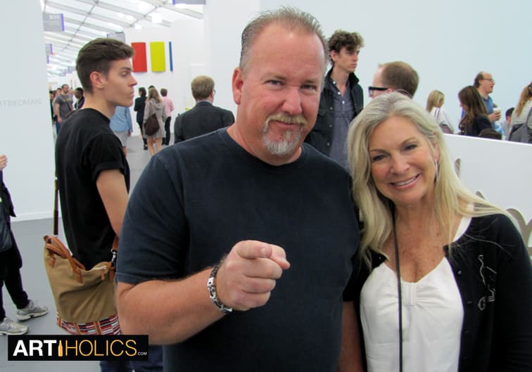 Darrell Sheets from Storage Wars at Frieze Art Fair New