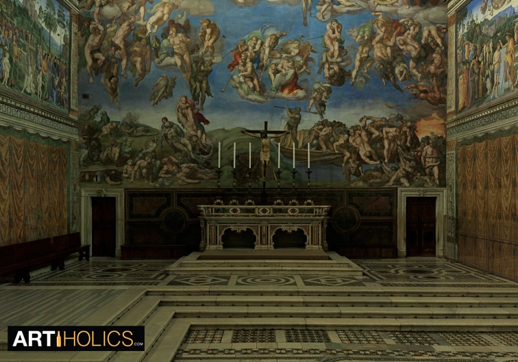 New Sistine Chapel 360 View Michelangelo Art Revelations Artiholics