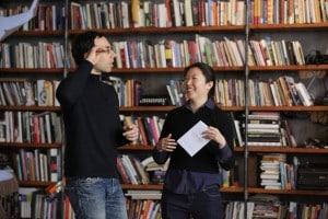 Stephane Dreyfus and Jessica Kung Dreyfus introducing themselves, their history of silent retreats and directing guests through the day's activities.