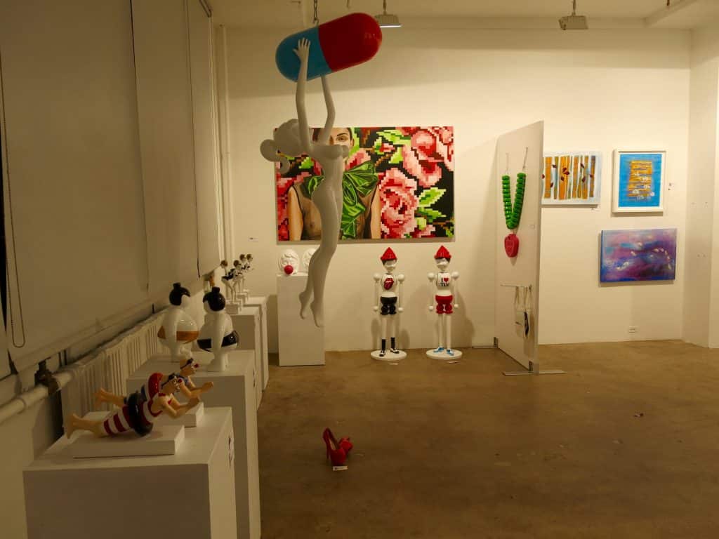 Clio art Fair March 2-5, 2017 Panoramic View