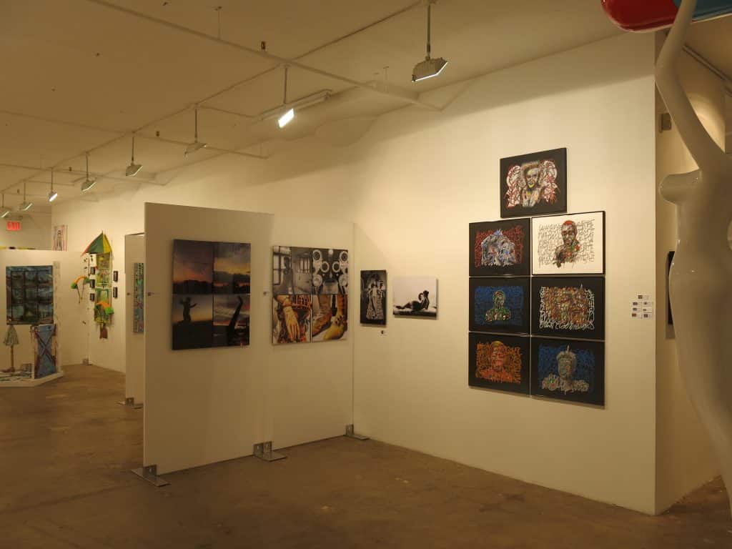 Clio art Fair March 2-5, 2017 Panoramic View.