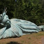 Zaq Landsberg Reclining Liberty Morningside Park 2021