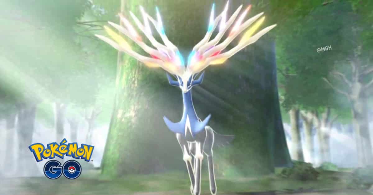 The art of Pokemon: Holo Rare Xerneas from Pokemon Celebrations!
