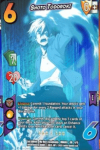 Shoto Todoroki Chrome Rare