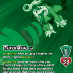 Tsuyu Asui Chrome Rare