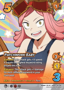 Patchwork baby alt art