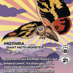 Mothra, Giant Moth Monster Alt Art