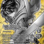Levi Ackerman, Vengeance-Driven (Chrome Rare)