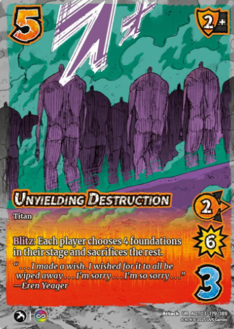 Unyielding Destruction