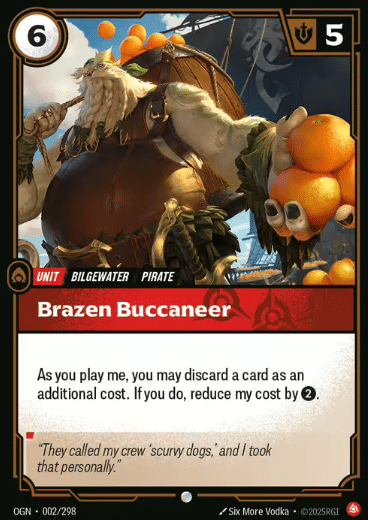 Brazen Buccaneer
