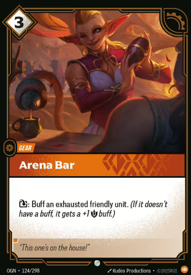 There’s a reason Arena Bar doesn’t look like a battlefield—it looks like a break from one. The second you lay eyes on this card, it hits like