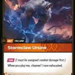 Stormclaw Ursine