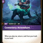Cemetery Attendant