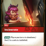 Incinerate