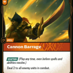 Cannon Barrage