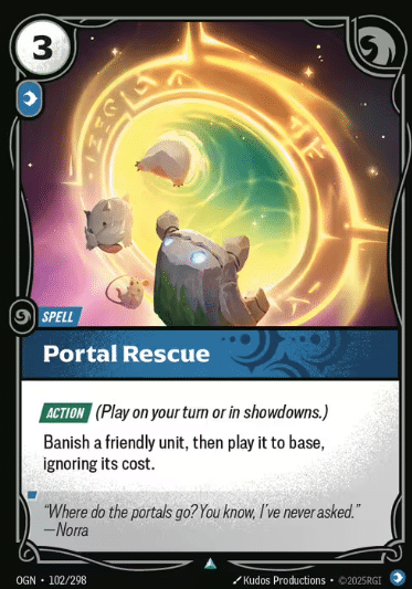 The first thing that hits you when looking at Portal Rescue is the warmth. Not heat — warmth. A soft,