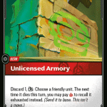 Unlicensed Armory