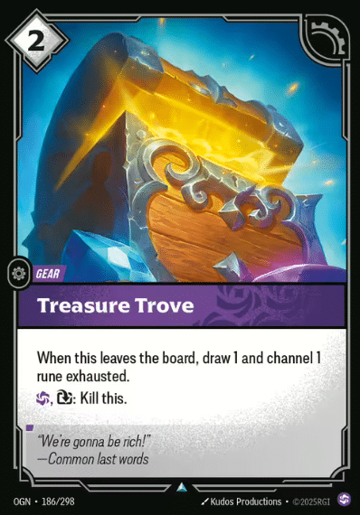 The first thing that hits you about Treasure Trove is the glow. Not a warm glow, not an inviting one—t