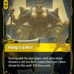 King’s Edict