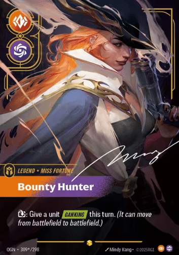 signed variant of Bounty Hunter