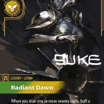 signed variant of Radiant Dawn