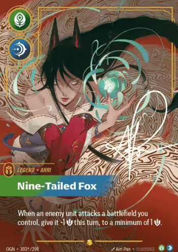signed variant of Nine-Tailed Fox