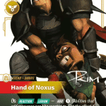 signed variant of Hand of Noxus