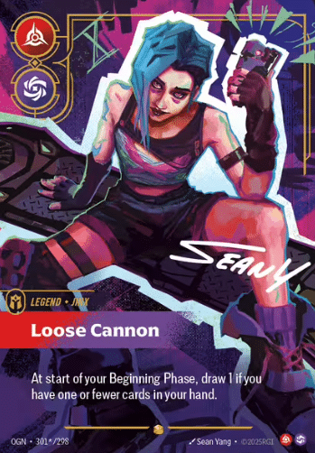 signed variant of Loose Cannon