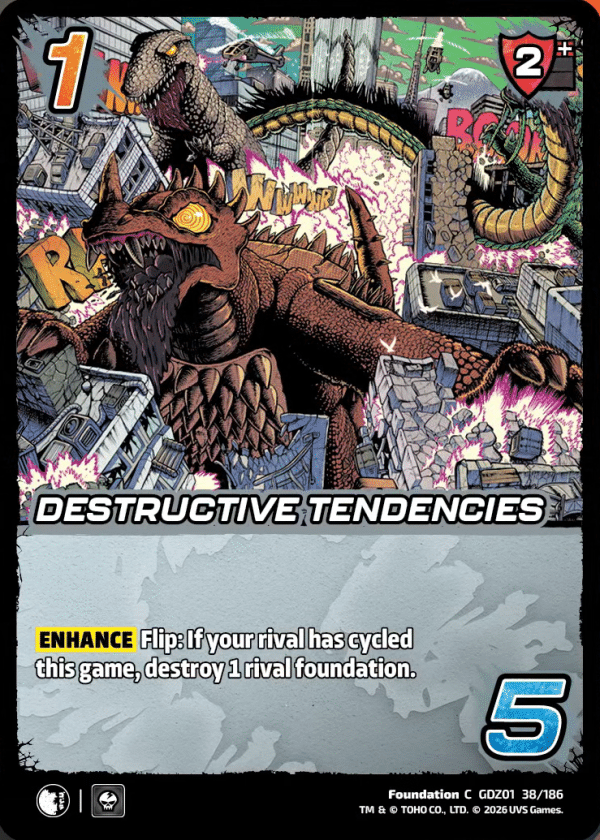 Destructive Tendencies card Universus