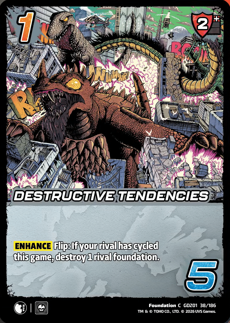 Destructive Tendencies card Universus