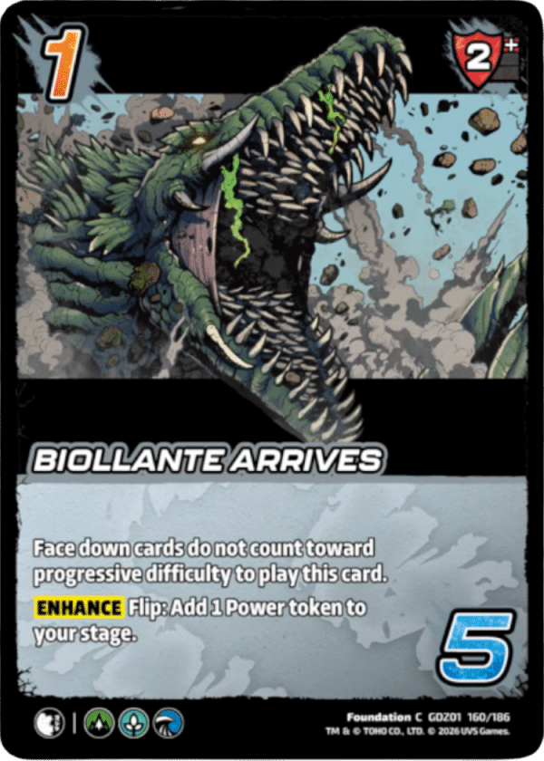 Biollante Arrives